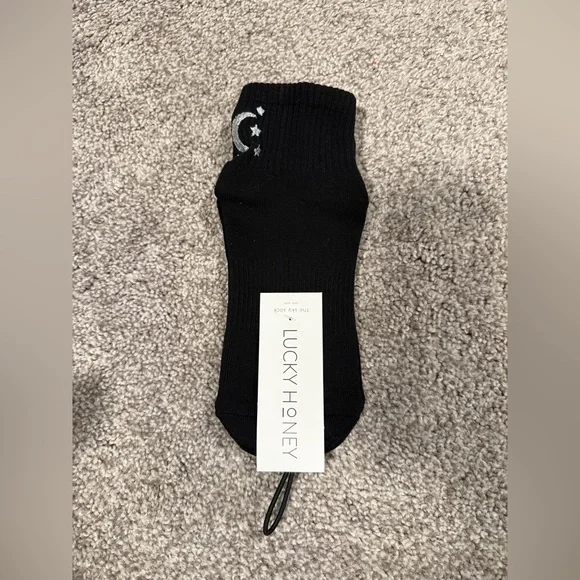 NWT! Lucky Honey Sky Grip Sock - Picture 2 of 5